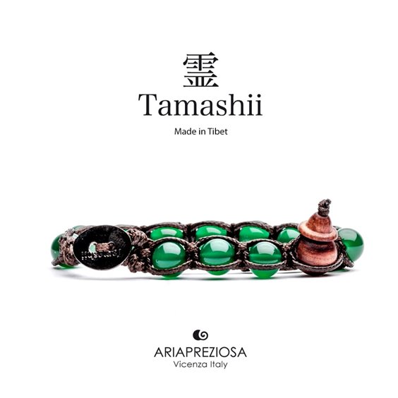 Bracciale Tamashii Agata Verde