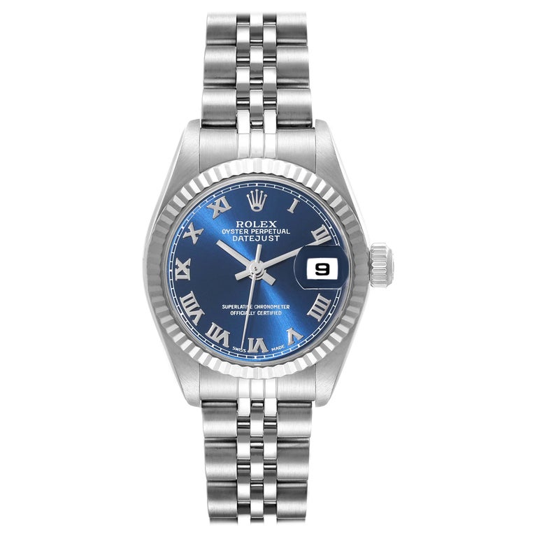 Rolex Lady Blu Romani 26mm