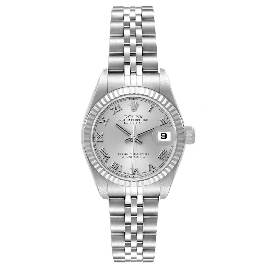 Rolex Silver Soleil Lady 26mm