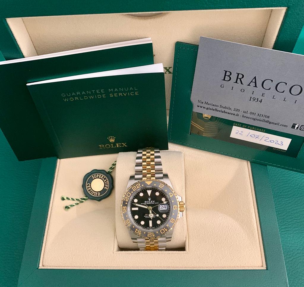 Rolex gmt master on sale 2 acciaio e oro