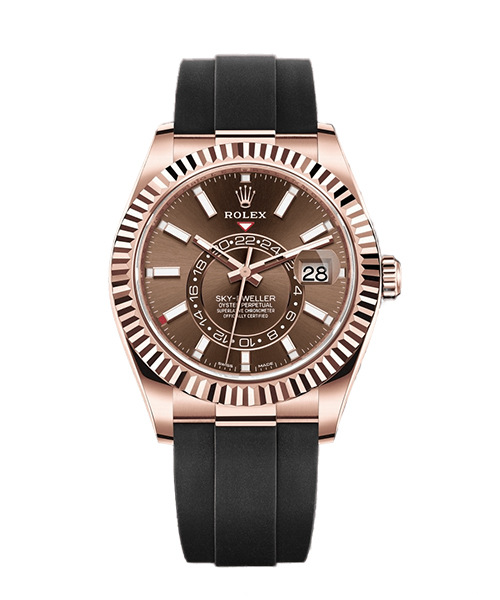 Rolex Sky Dweller Chocolate Oro Rosa 18KT